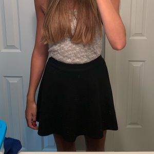 Black Skater Skirt